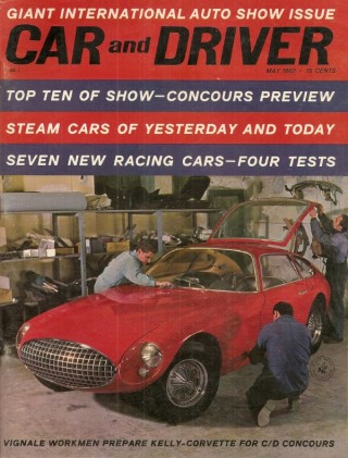 CAR & DRIVER 1962 MAY - MILLERS, NEW RACE CARS, JAG X